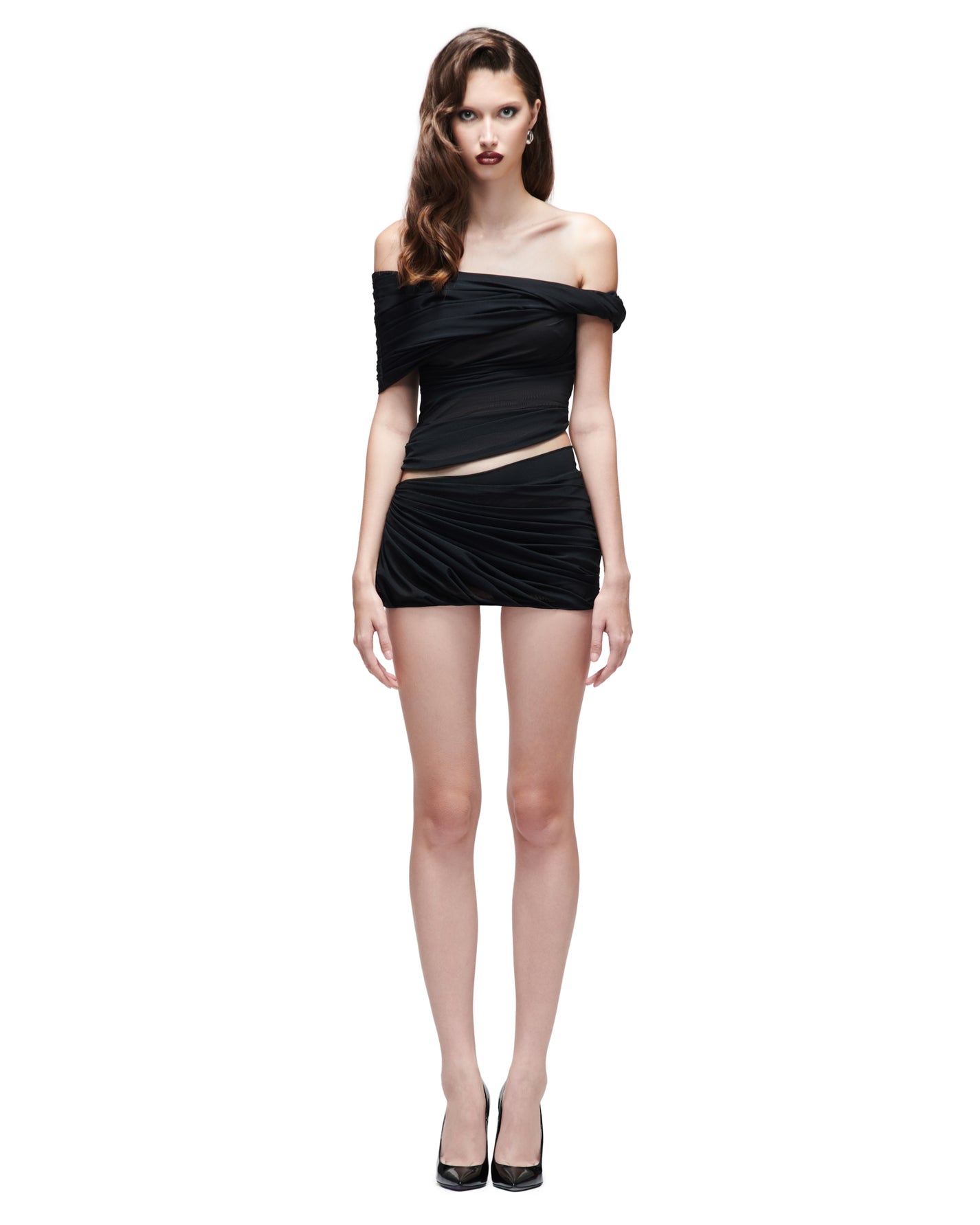 Eira Draped Mesh Set