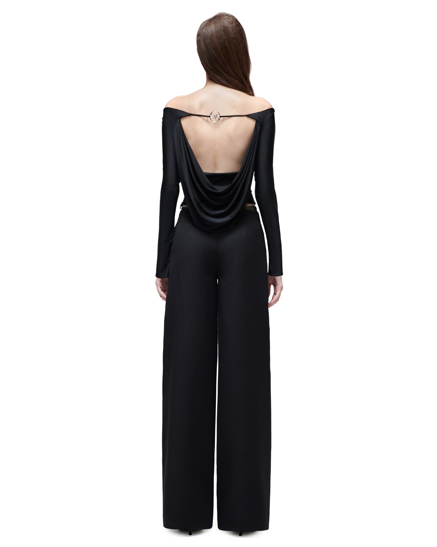Cyra Draped Back Top