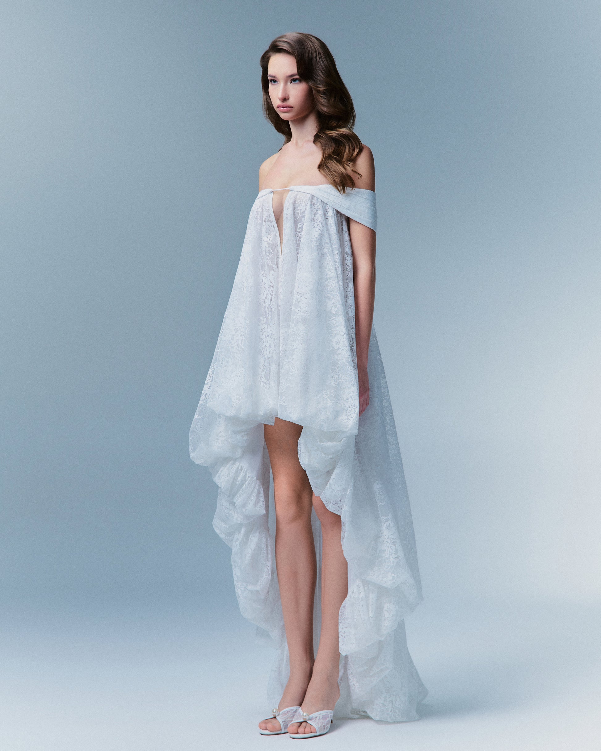 Aurelle Mullet Lace Dress