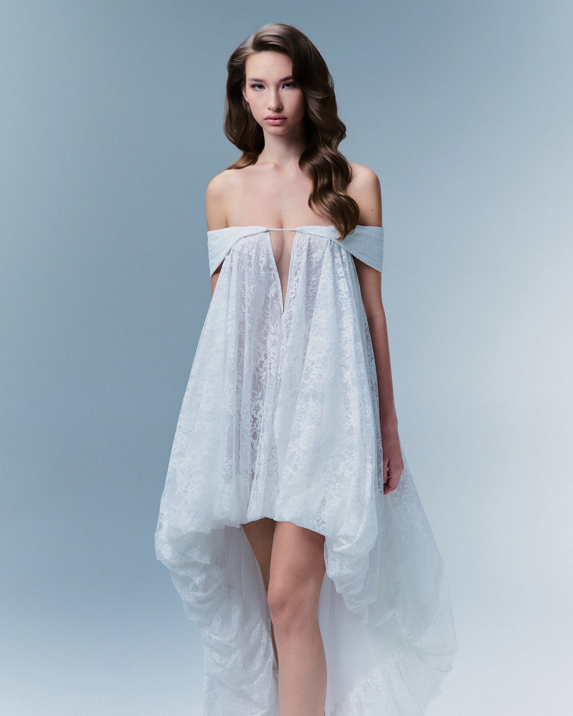 Aurelle Mullet Lace Dress