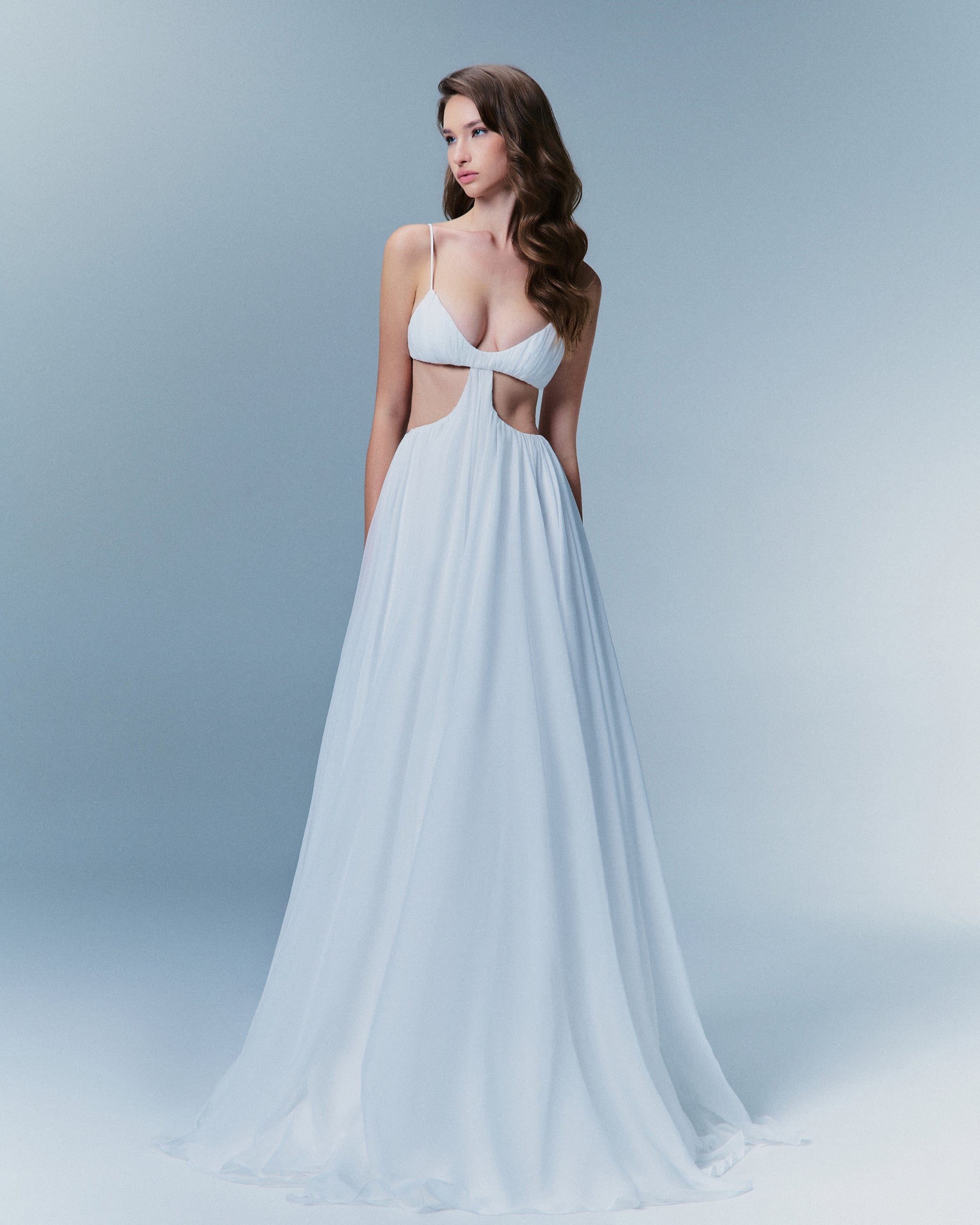 Iselle Draped Gown