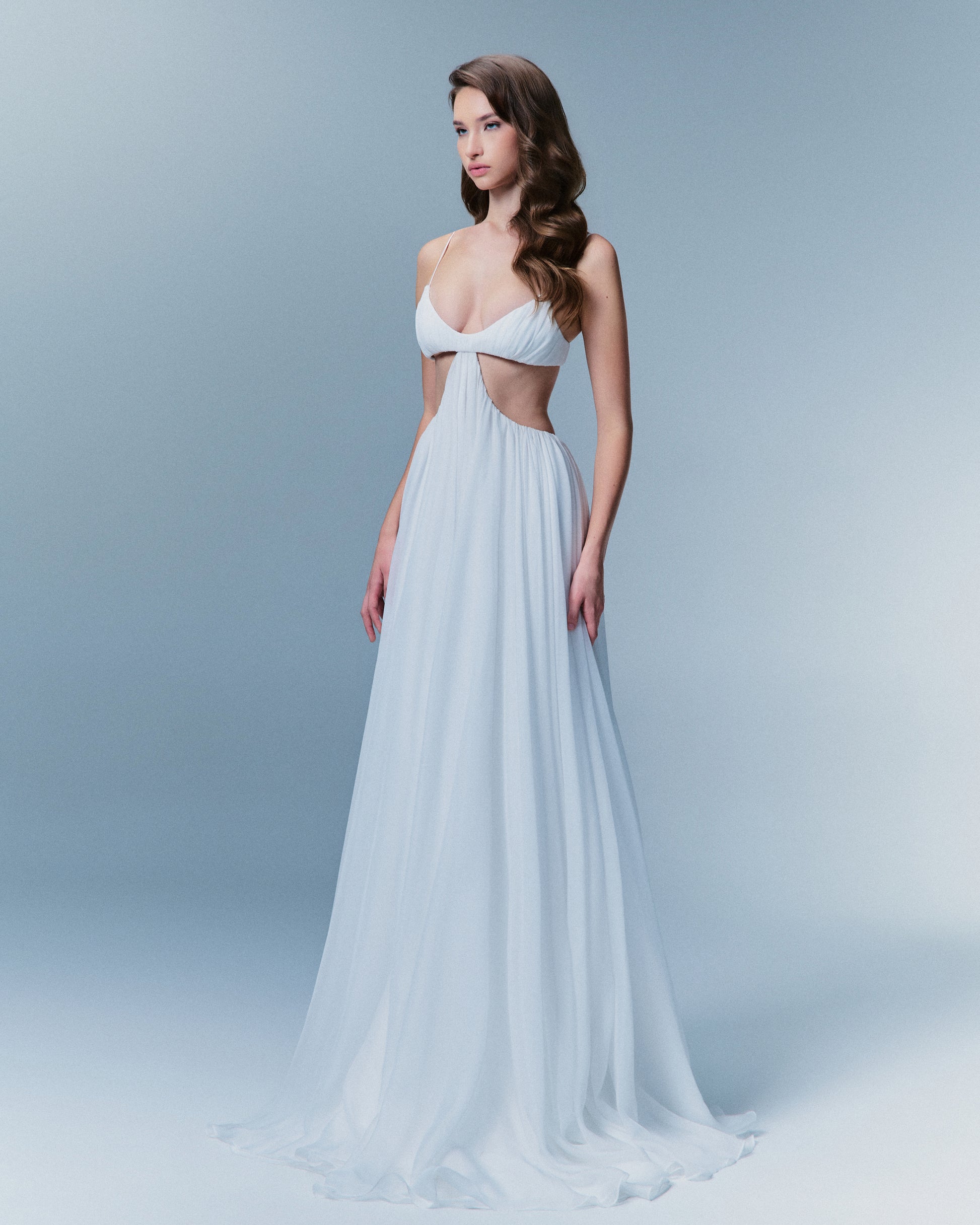 Iselle Draped Gown