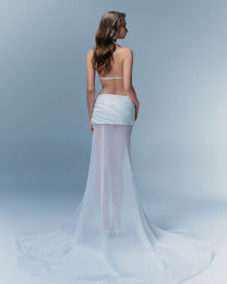 Solaire Draped Lace Set