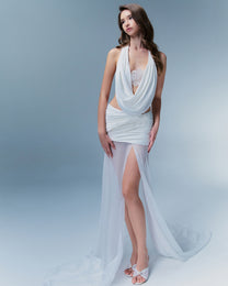 Solaire Draped Lace Set