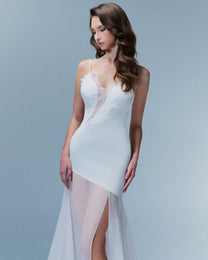 Ilia Lace Slip Gown