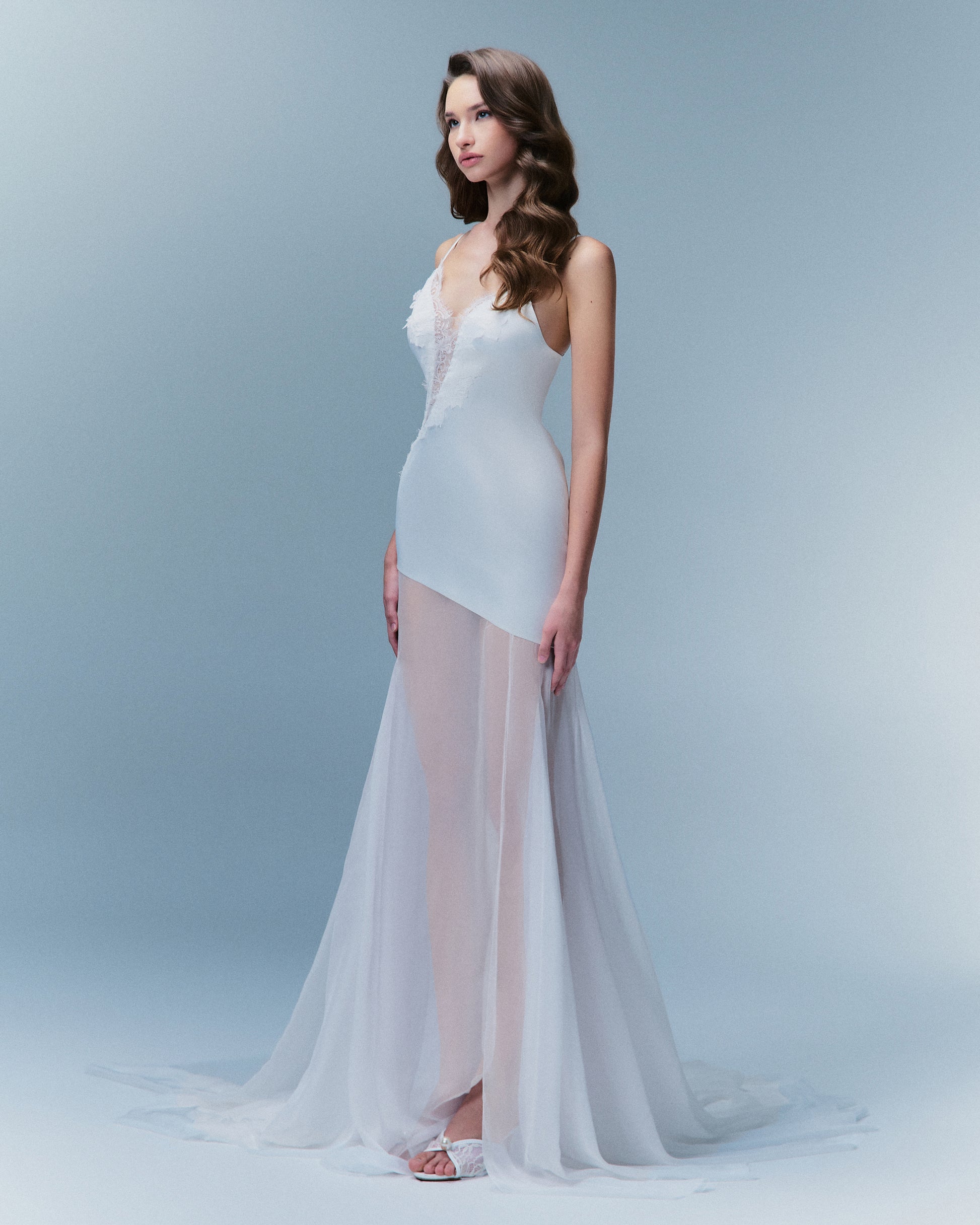 Ilia Lace Slip Gown