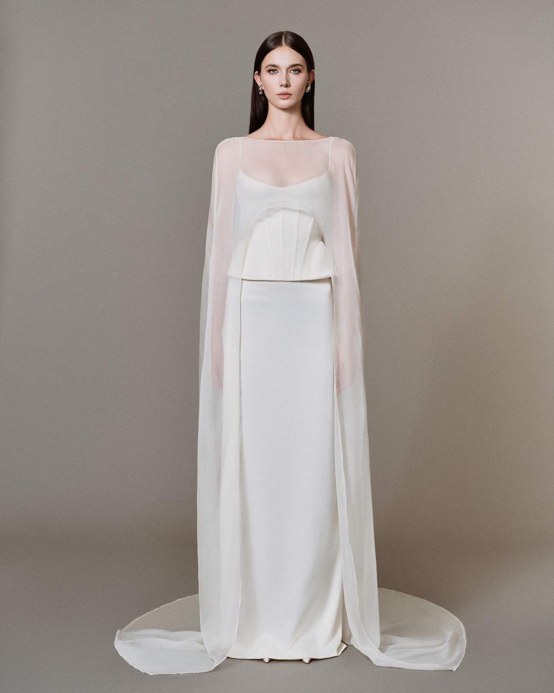 Aurelian Corset Column Gown