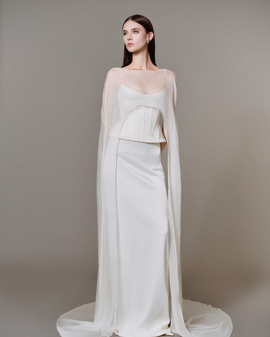 Aurelian Corset Column Gown