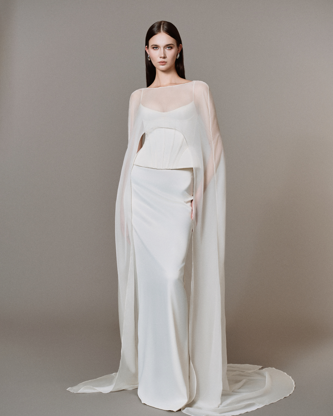 Aurelian Corset Column Gown